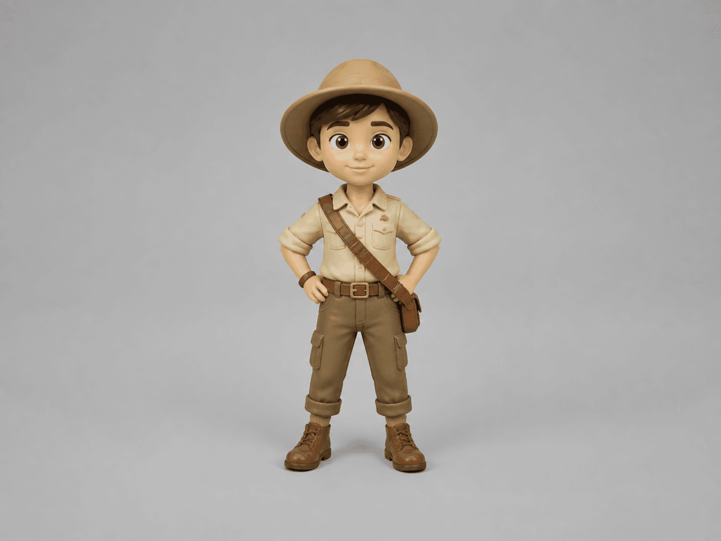 Full-body toy character artwork reference